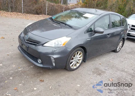 2012 Toyota Prius V Five from USA, damaged, VIN JTDZN3EU4C3035133